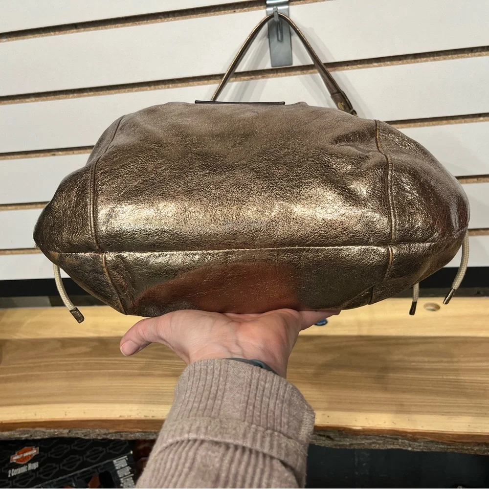 Coach Poppy 2012 Groovy Leather Hippie Hobo bag